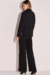 CONJUNTO FEMININO CALCA WIDE LEG E BLUSA EM MALHA TRICO - mag!