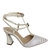SCARPIN FEMININO COM TIRAS DE AMARRAÇÃO E DETALHE ACETINADO