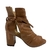ANKLE BOOT FEMININA EM COURO SALTO GROSSO na internet