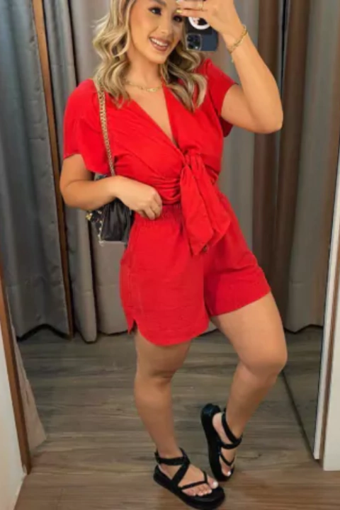 SHORT FEMININO BOXER CINTURA ALTA PURA MANIA