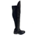 BOTA FEMININA OVER THE KNEE COURO COM ZÍPER NA LATERAL