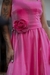 VESTIDO FEMININO FLOR DE LIS MIDI COM CINTO EM FLOR - loja online