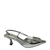 SCARPIN FEMININO SALTO MIDI COM DETALHE DE FIVELA EM STRASS - mag!