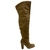 Imagem do BOTA FEMININA EM COURO OVER THE KNEE CAMURÇA
