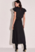 SAIA FEMININA LINZZI MAXI MIDI BABADOS EM CREPE - comprar online