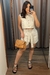 SHORT FEMININO LINZZI CINTURA ALTA EM LINHO COM BOLSOS - comprar online