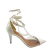 SCARPIN FEMININO DE AMARRAÇÃO COM TRANSPARÊNCIA EM VERNIZ