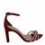 SANDÁLIA FEMININA BICO FOLHA SALTO FINO COM DETALHE EM STRASS - comprar online