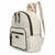 MOCHILA FEMININA GRANDE COM COSTURAS NO BOLSO FRONTAL - comprar online