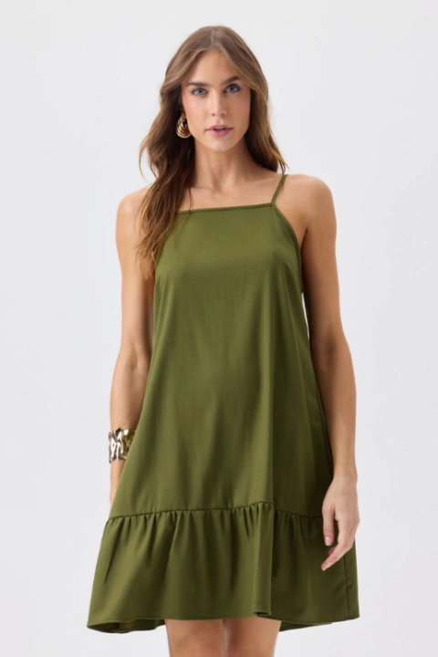 VESTIDO FEMININO FLOR DE LIS SOLTO CURTO - comprar online