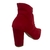 BOTA FEMININA CLÁSSICA CANO CURTO SALTO GROSSO BICO FINO - comprar online