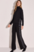 CONJUNTO FEMININO CALCA WIDE LEG E BLUSA EM MALHA TRICO na internet