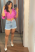 SHORT FEMININO RELAX KACOLAKO JEANS - comprar online