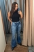 CALCA FEMININA DELICAT FLARE KACOLAKO LYCRA JEANS