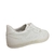 TÊNIS FEMININO CASUAL SOLADO BAIXO BRANCO - mag!