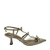 SCARPIN FEMININO SALTO TAÇA MIDI COM DETALHE EM VINIL E LAÇOS - mag!