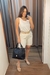 BERMUDA FEMININA FLOR DE LIS COM BOLSOS