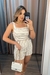 CONJUNTO FEMININO CROPPED DECOTE RETO E SHORT LISTRADO - comprar online