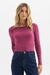 BODY FEMININO FLOR DE LIS MANGA LONGA COM DETALHE NA LATERAL