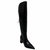 BOTA FEMININA OVER COURO COM DETALHE DE AMARRAÇÃO - mag!