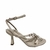 SANDÁLIA FEMININA SALTO TAÇA TRÊS TIRAS COM FIVELA - comprar online