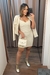 VESTIDO FEMININO PURA MANIA CURTO DECOTE V EM TWEED