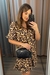 VESTIDO FEMININO PURA MANIA CURTO ESTAMPADO ONÇA - comprar online