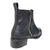 BOTA FEMININA COURO CANO BAIXO CASUAL BICO ARREDONDADO - comprar online
