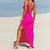 VESTIDO FEMININO PURA MANIA LONGO MALHA BLUR PLISSADA FESTA - mag!