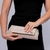 CLUTCH FEMININA EM LUREX GEOMÉTRICA MAG