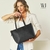 SHOPPING BAG FEMININA WJ GRANDE MONOCOLOR - mag!