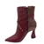 BOTA FEMININA BICO FINO CANO MÉDIO SALTO E DETALHE EM ESFERA - comprar online