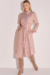 MAXI CHEMISE FEMININA LINZZI LISTRADA - comprar online