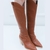 BOTA FEMININA MONTARIA CANO LONGO BICO FINO - comprar online