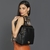 MOCHILA FEMININA MEDIA COM ZÍPER QUADRADA E BOLSOS NAS LATERAIS - comprar online