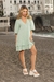 VESTIDO FEMININO YESKLA SOLTO JACQUARD COM CINTO - comprar online