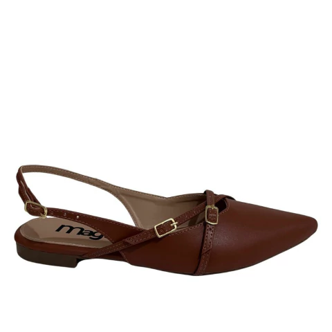 SLINBACK FEMININO COM DUAS FIVELAS REGULÁVEIS E BICO FINO - comprar online