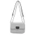 BOLSA FEMININA WJ TRANSVERSAL PEQUENA GLITTER FECHO METAL