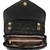 BOLSA FEMININA WJ TRANSVERSAL GRANDE EM MATELASSE PRETA - comprar online