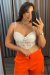 CROPPED CORSET YESKLA FEMININO EM RENDA COM BOJO - loja online