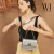 BOLSA FEMININA WJ TRANSVERSAL PEQUENA GLITTER FECHO METAL - loja online
