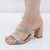 TAMANCO FEMININO DUAS TIRAS GROSSAS EM STRASS - comprar online