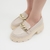 SAPATO FEMININO CHUCK SOCIAL COM DETALHE EM CORRENTE - loja online