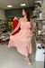 VESTIDO FEMININO FLOR DE LIS SOLTO MIDI COM ALÇA TRANÇADA na internet