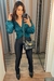 CALCA FEMININA MALHA PRADA COS ALTO ZIPER