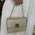 BOLSA FEMININA WJ TRANSVERSAL PEQUENA GLITTER FECHO METAL