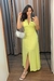 VESTIDO FEMININO PURA MANIA LONGO DECOTE V E SAIA FLUIDA - comprar online
