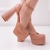 SAPATO FEMININO COM MEIA PATA E CALCANHAR FECHADO - comprar online