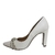 SCARPIN FEMININO BRANCO COM DETALHES EM STRASS NOIVAS - comprar online