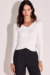 BLUSA FEMININA LINZZI DRAPEADA MANGA LONGA - comprar online